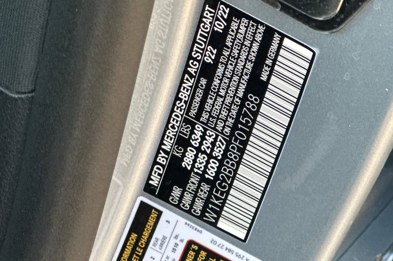 Certified 2023 Mercedes-Benz EQE 350+ 350+ Sedan image 37