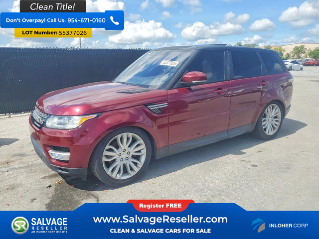 Used 2017 Land Rover Range Rover Sport HSE AWD/4WD image 1