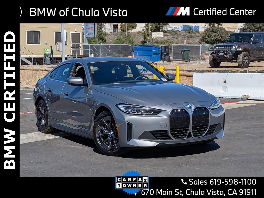 Certified 2023 BMW i4 eDrive35 w/ Premium Package