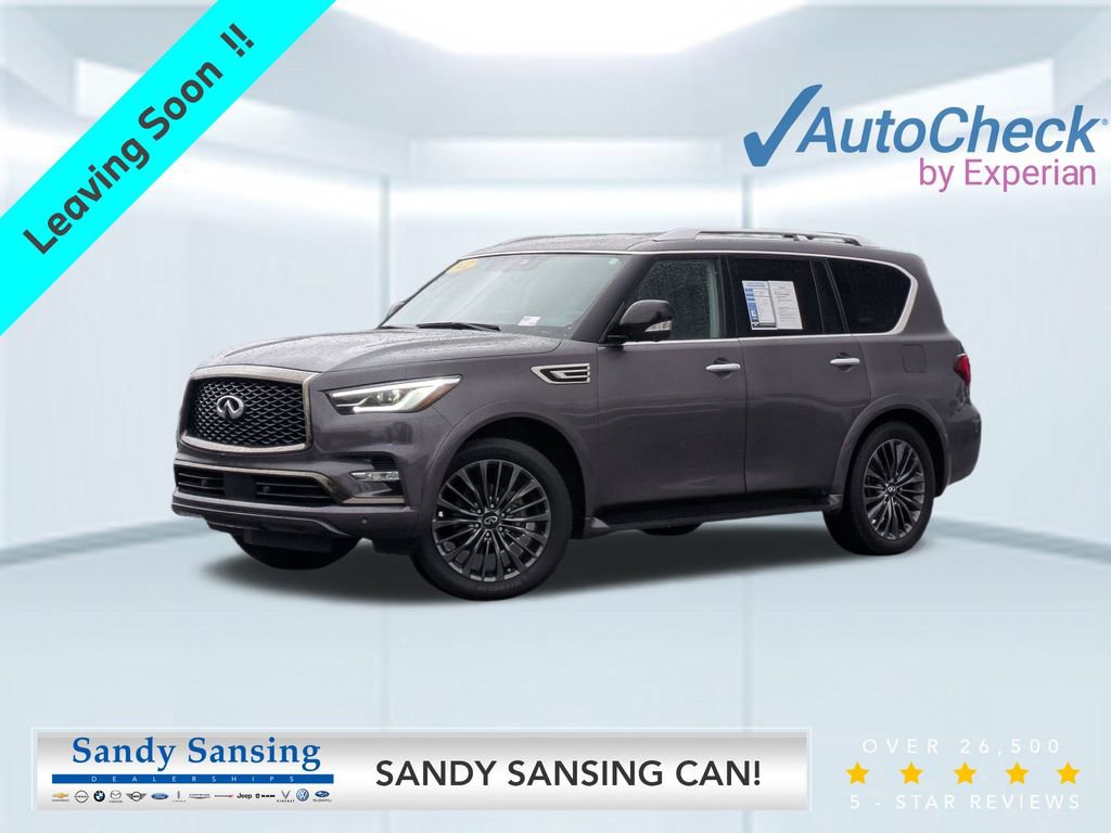 Used 2022 INFINITI QX80 Premium Select w/ Cargo Package