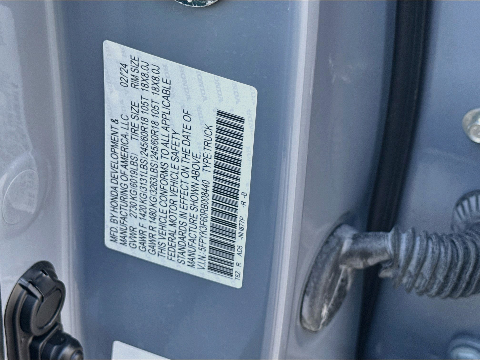 Used 2024 Honda Ridgeline TrailSport image 38