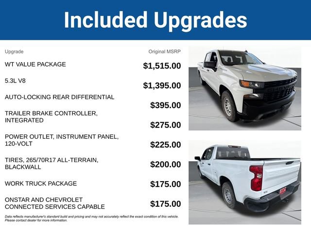 Used 2021 Chevrolet Silverado 1500 W/T w/ WT Value Package image 5