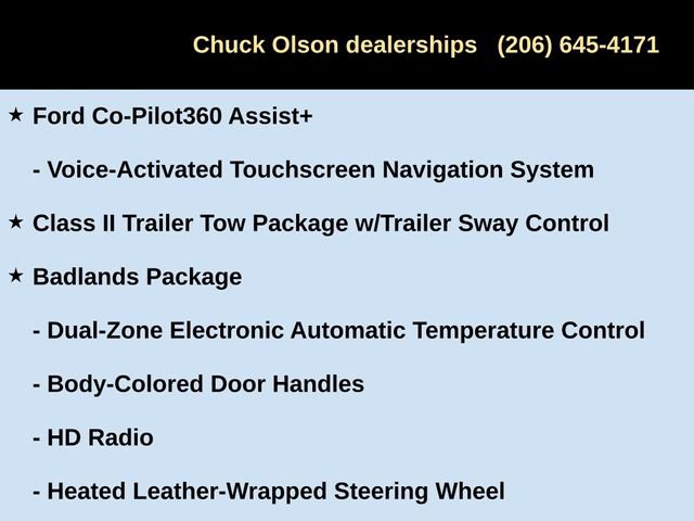 Used 2021 Ford Bronco Sport Badlands w/ Badlands Package image 8