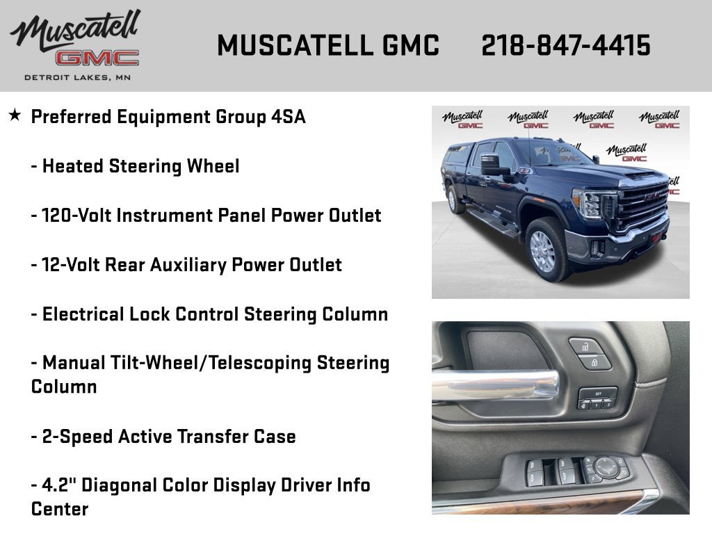 Used 2022 GMC Sierra 3500 SLT w/ SLT Premium Package AWD/4WD image 18