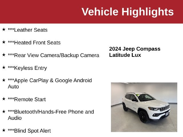 Used 2024 Jeep Compass Latitude AWD/4WD image 10