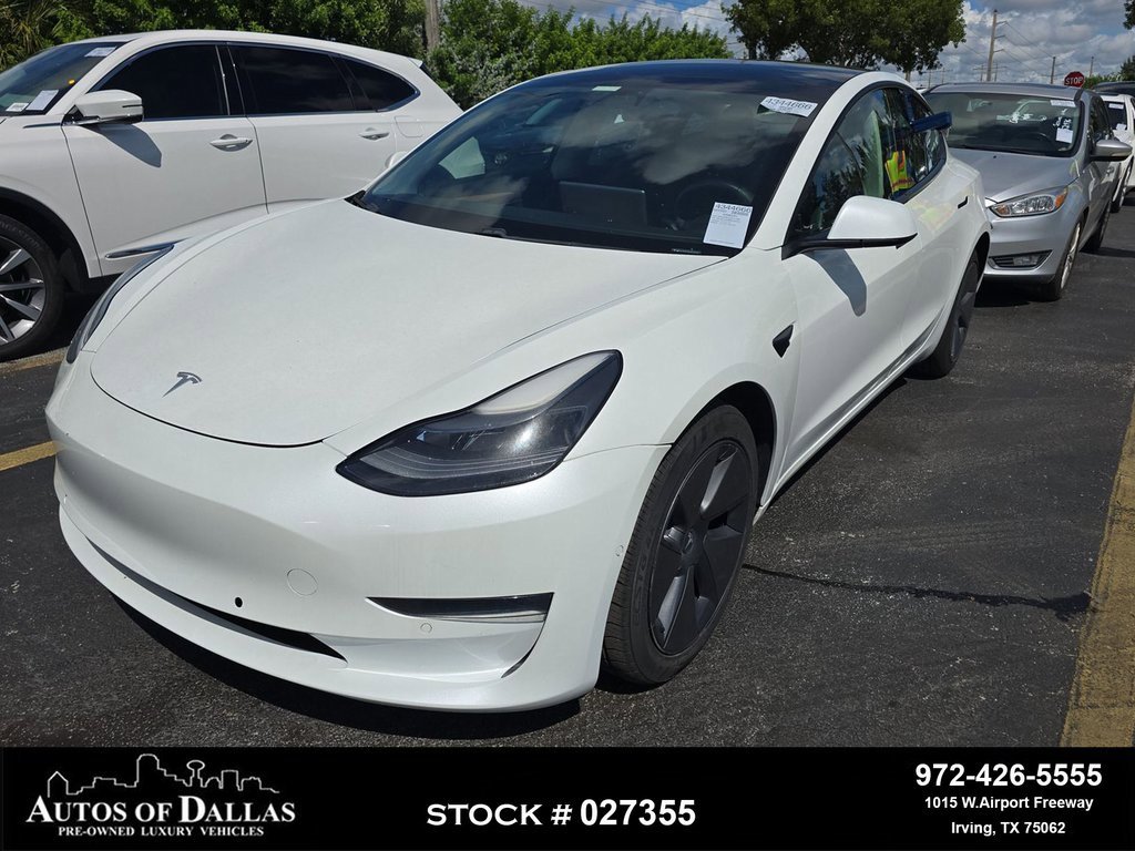 Used 2021 Tesla Model 3 Standard Range Plus