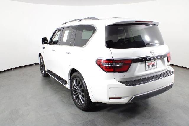 Certified 2022 Nissan Armada Platinum w/ Captain's Chairs Package RWD image 16