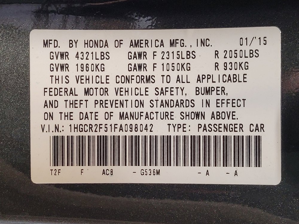 Used 2015 Honda Accord Sport image 33