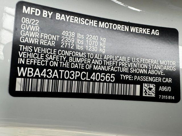 Certified 2023 BMW 430i xDrive Convertible w/ M Sport Package image 28