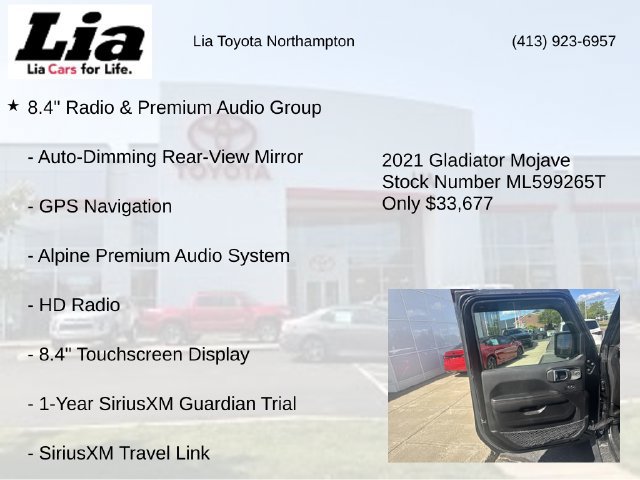 Used 2021 Jeep Gladiator Mojave AWD/4WD image 21