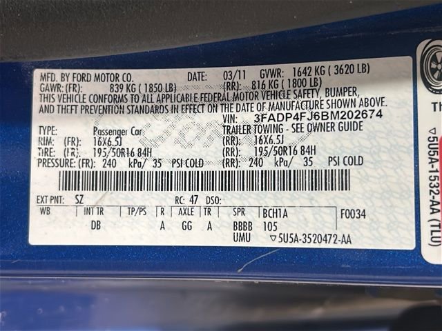 Used 2011 Ford Fiesta SES image 30