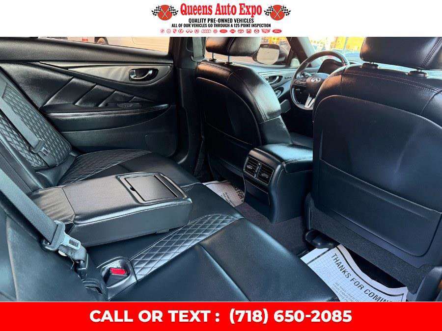 Used 2018 INFINITI Q50 Red Sport 400 w/ Sensory Package (Sport) image 17
