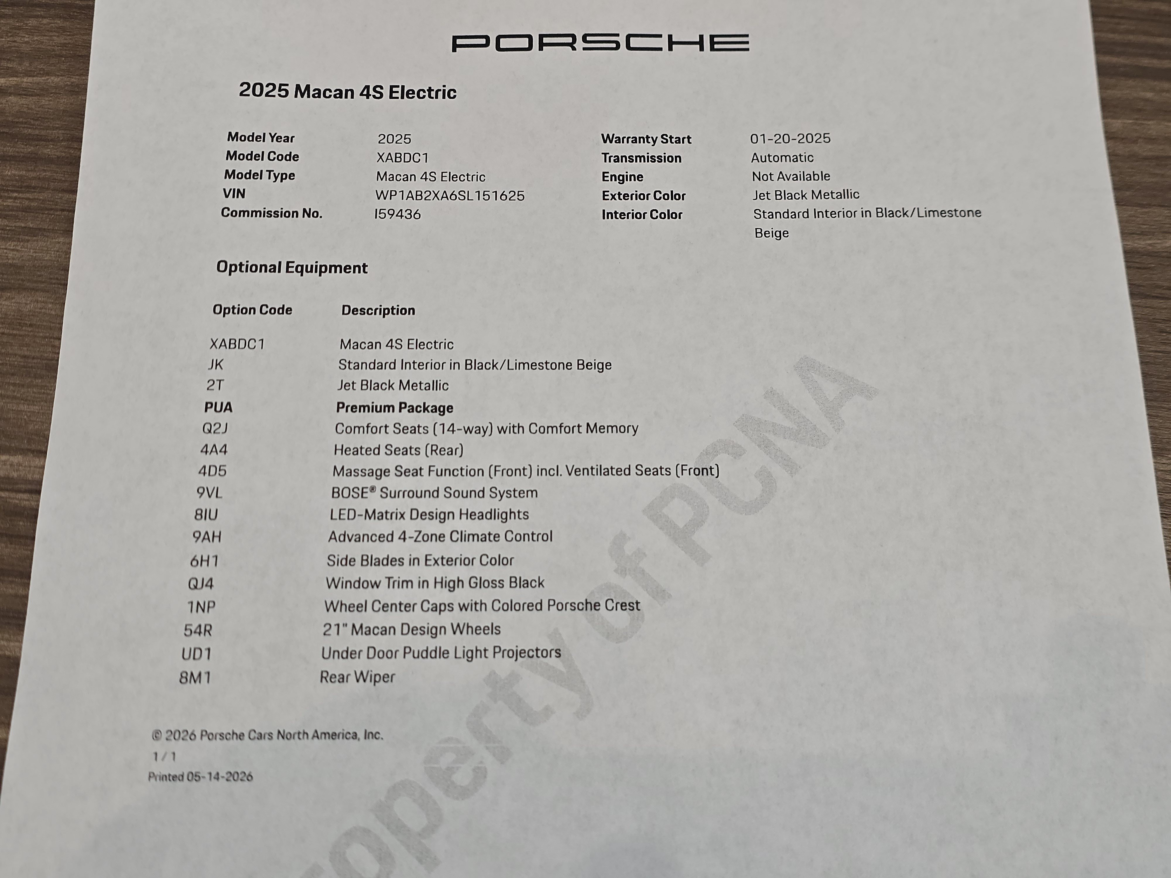 Certified 2025 Porsche Macan 4S Electric AWD/4WD image 29
