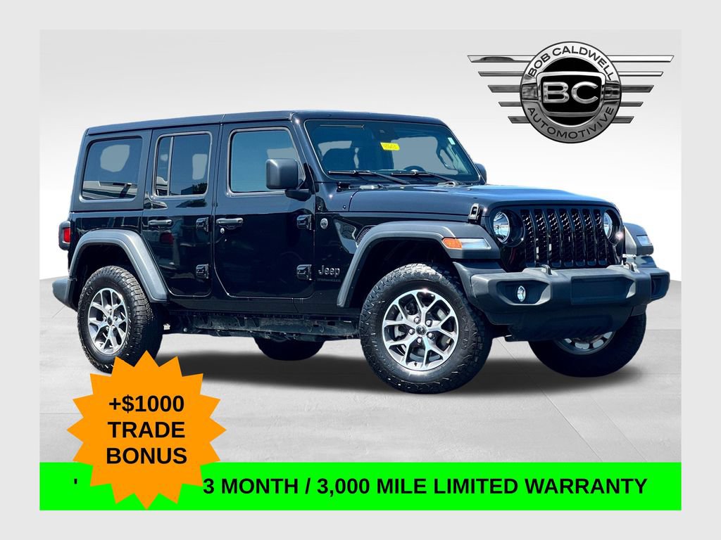 Used 2024 Jeep Wrangler Unlimited Sport AWD/4WD image 1