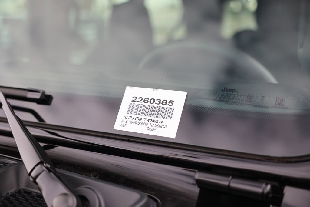 New 2026 Jeep Wrangler Sport image 36