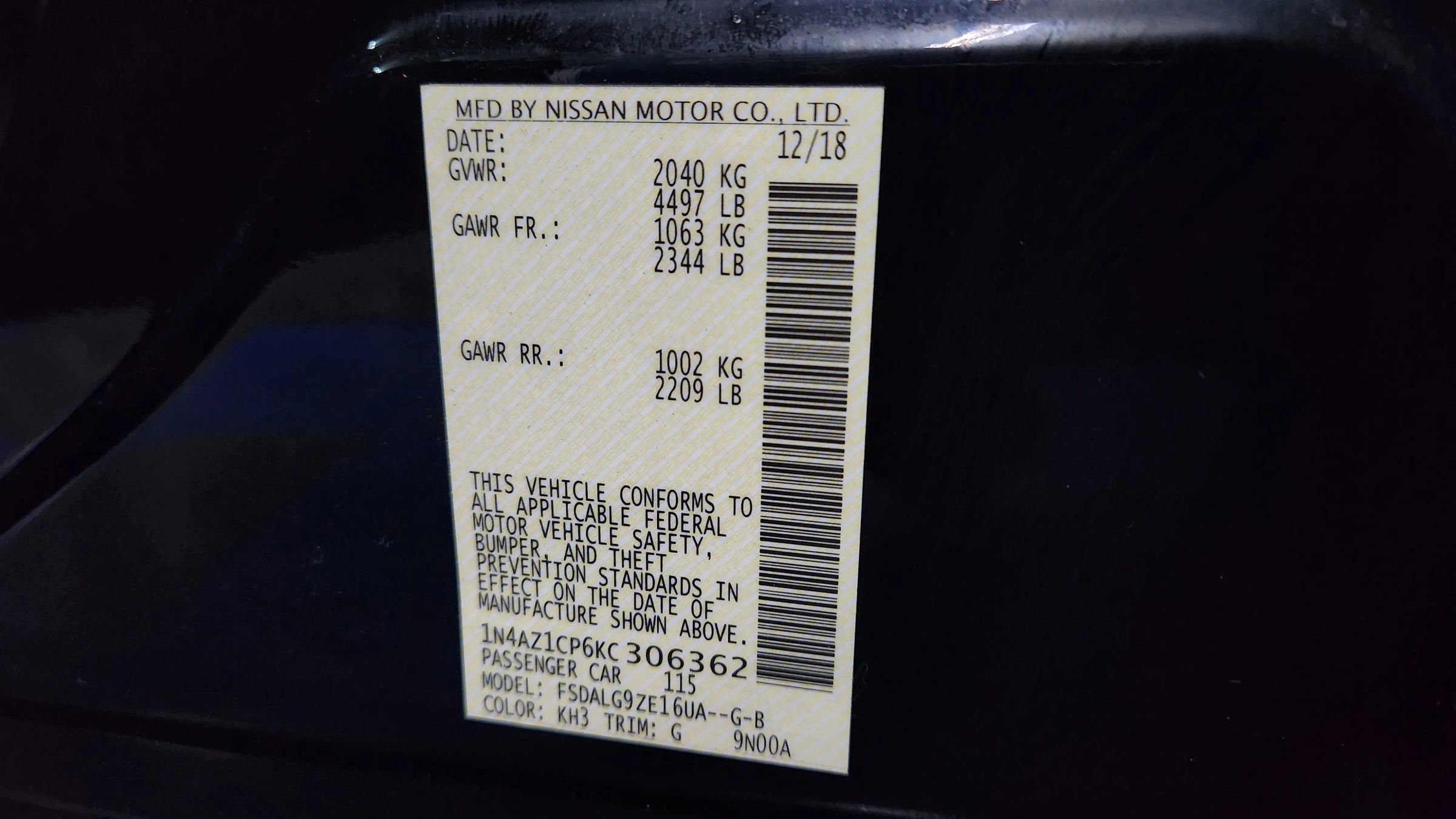 Used 2019 Nissan Leaf SL w/ SL Technology Package image 62