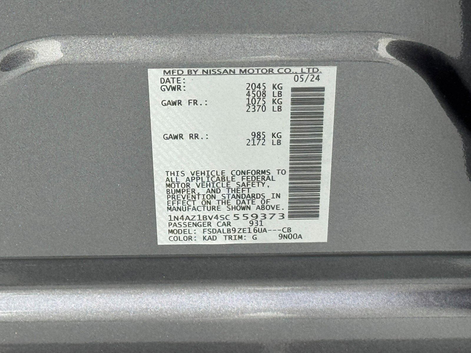 Used 2025 Nissan Leaf S image 39