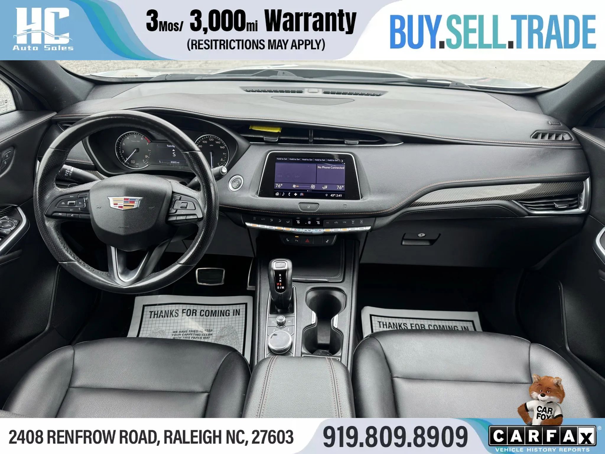 Used 2019 Cadillac XT4 Sport w/ Cold Weather Package image 23