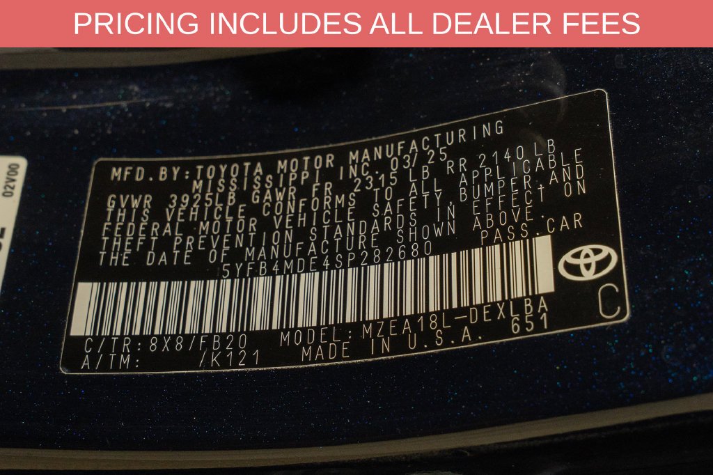 Used 2025 Toyota Corolla LE FWD image 20