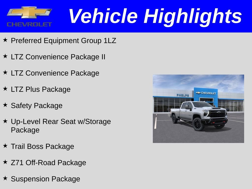 New 2026 Chevrolet Silverado 2500 LTZ w/ LTZ Plus Package image 2