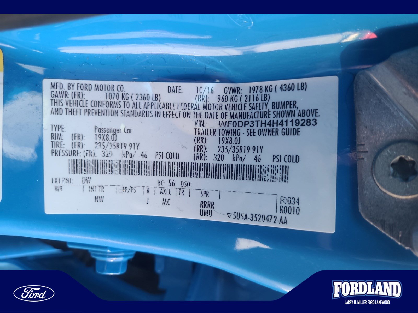 Used 2017 Ford Focus RS AWD/4WD image 25
