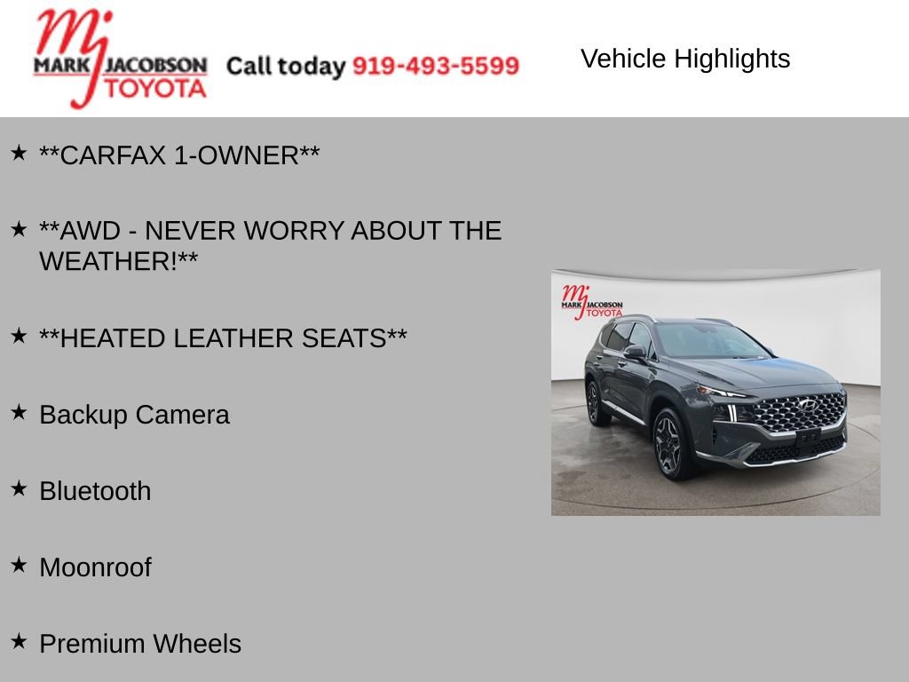 Used 2023 Hyundai Santa Fe Limited AWD/4WD image 6