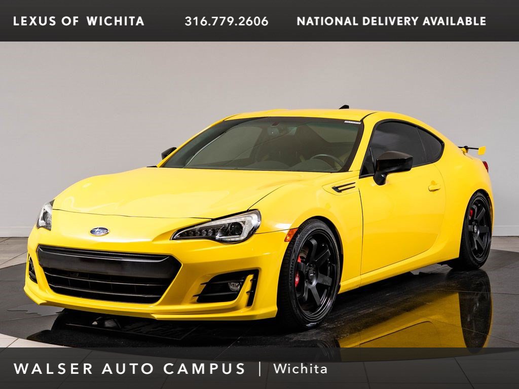 Used 2017 Subaru BRZ Series.Yellow
