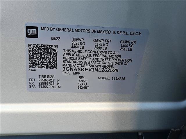 Used 2022 Chevrolet Equinox LT FWD image 24