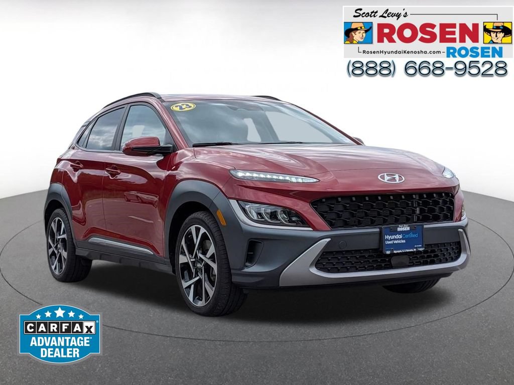 Certified 2023 Hyundai Kona Limited w/ Cargo Package