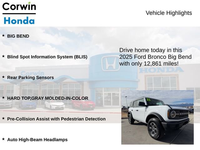 Used 2025 Ford Bronco Big Bend image 7