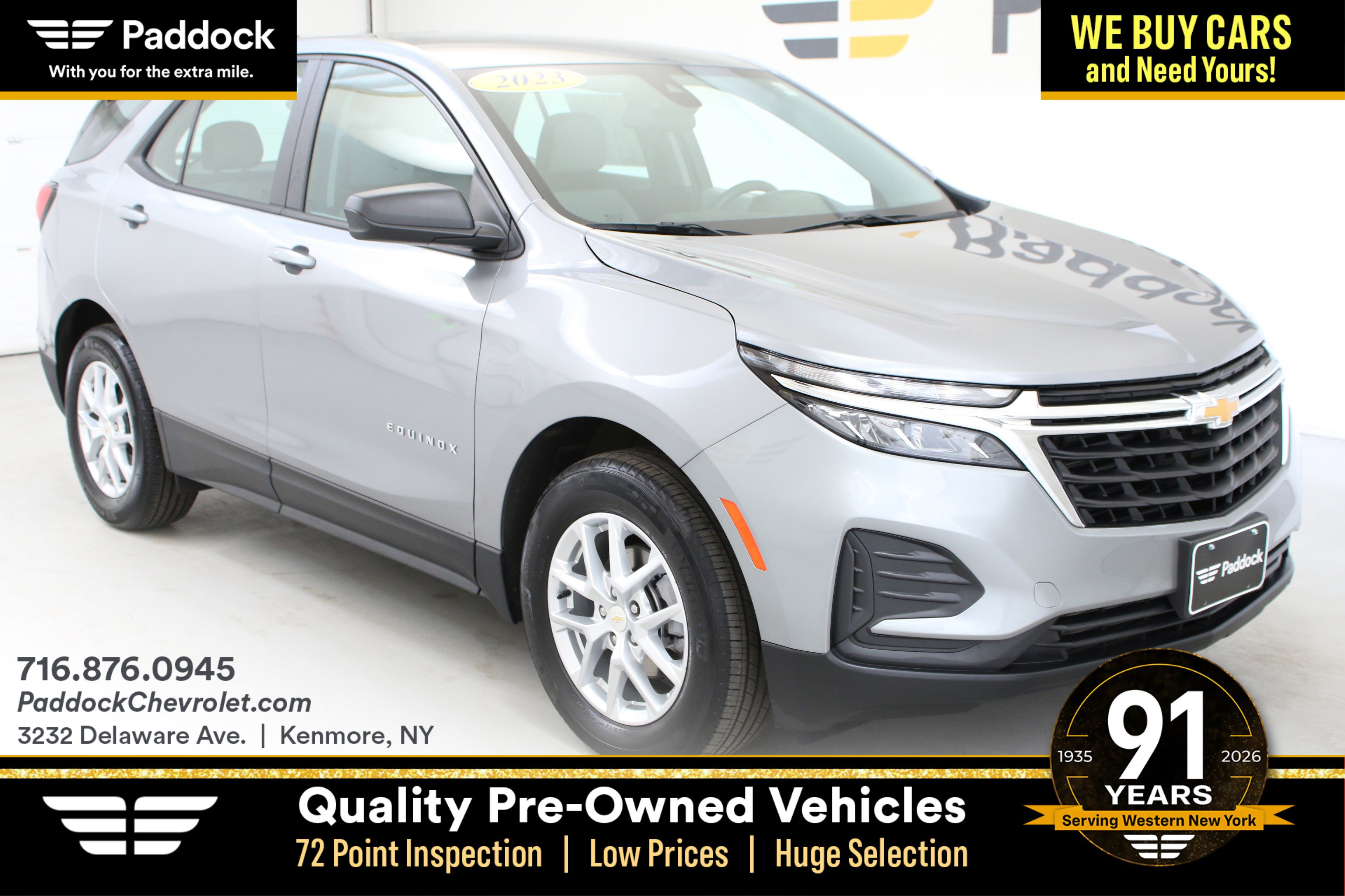 Used 2023 Chevrolet Equinox LS FWD image 1