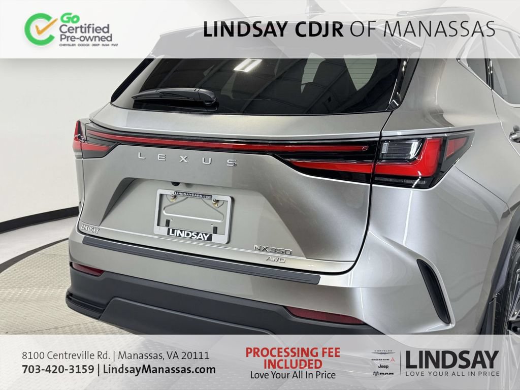 Used 2024 Lexus NX 350 AWD w/ Cold Area Package image 9