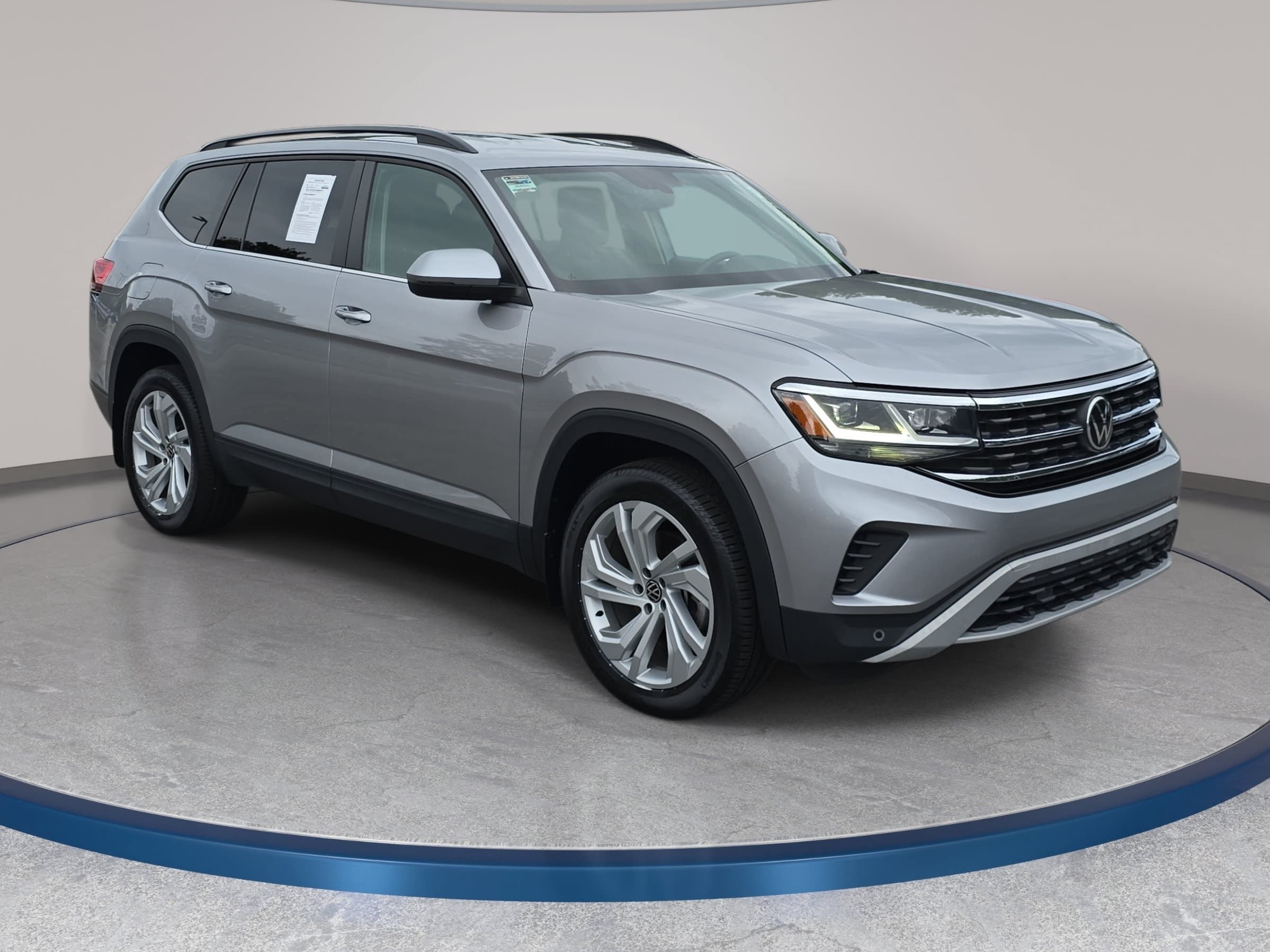 Used 2021 Volkswagen Atlas SE AWD/4WD image 3