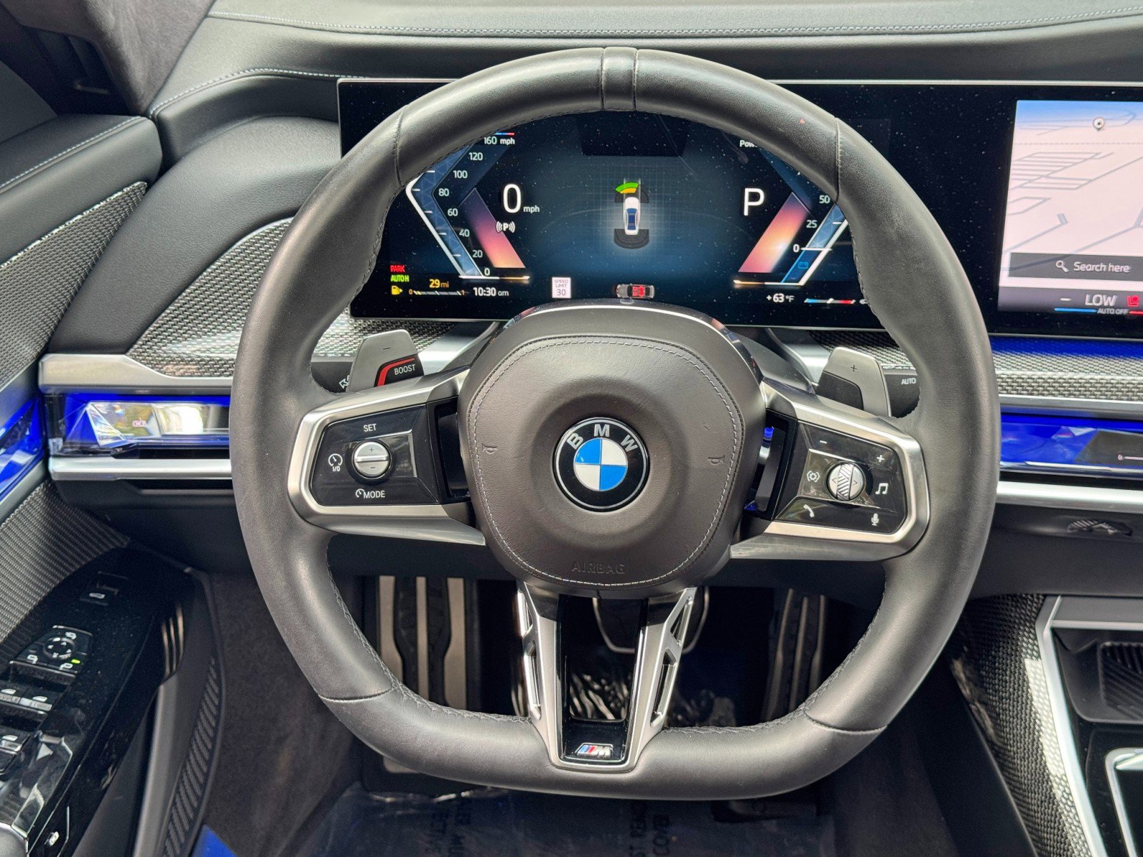 Used 2023 BMW 740i w/ Parking Assistance Package RWD image 22