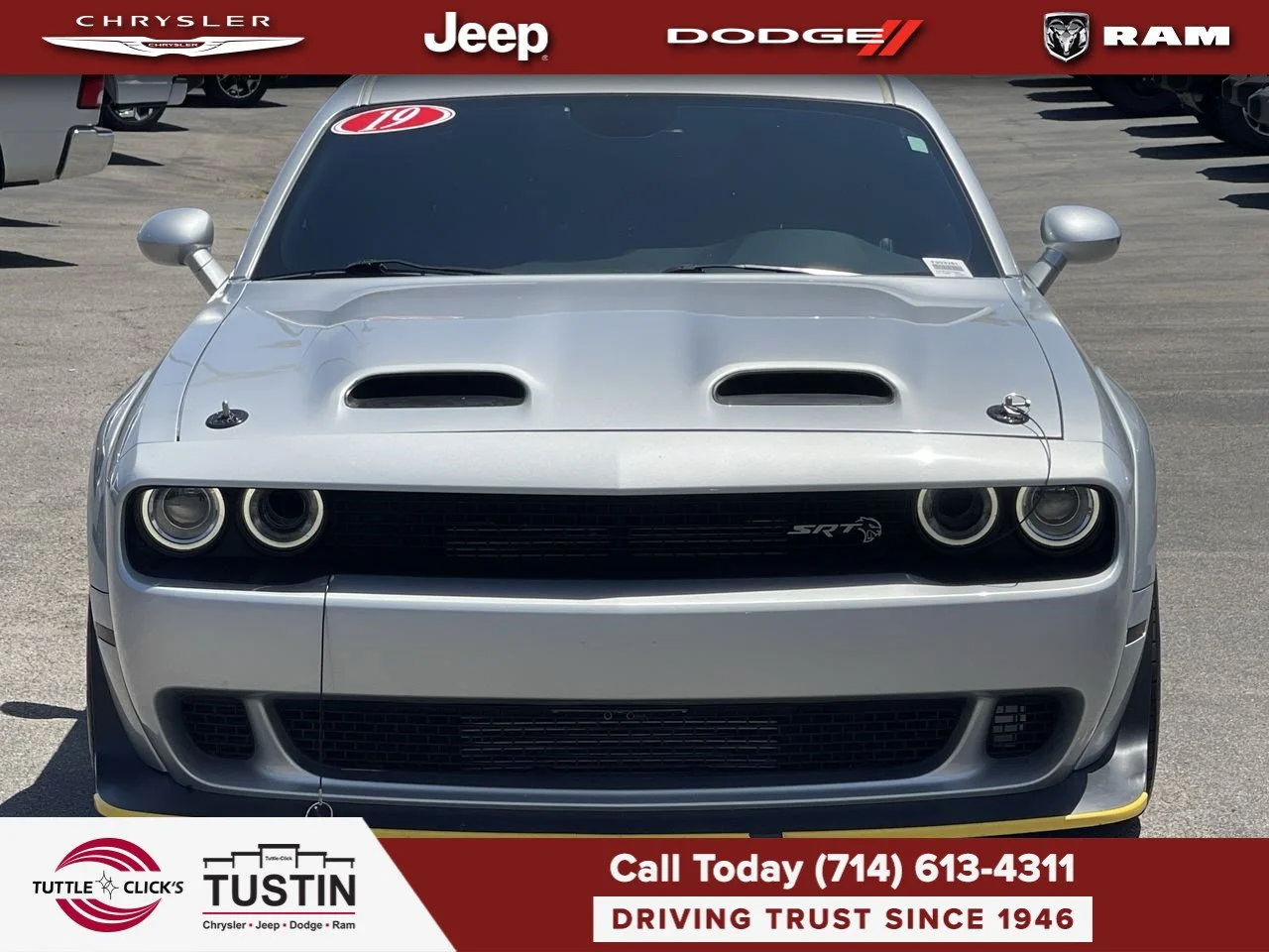Used 2019 Dodge Challenger SRT Hellcat Redeye RWD image 2