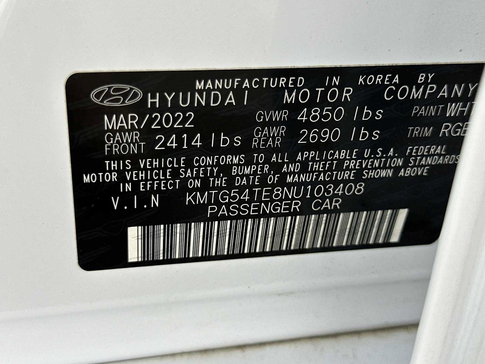 Used 2022 Genesis G70 3.3T image 27