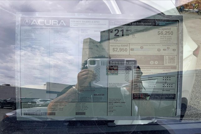 New 2026 Acura MDX A-Spec AWD/4WD image 19