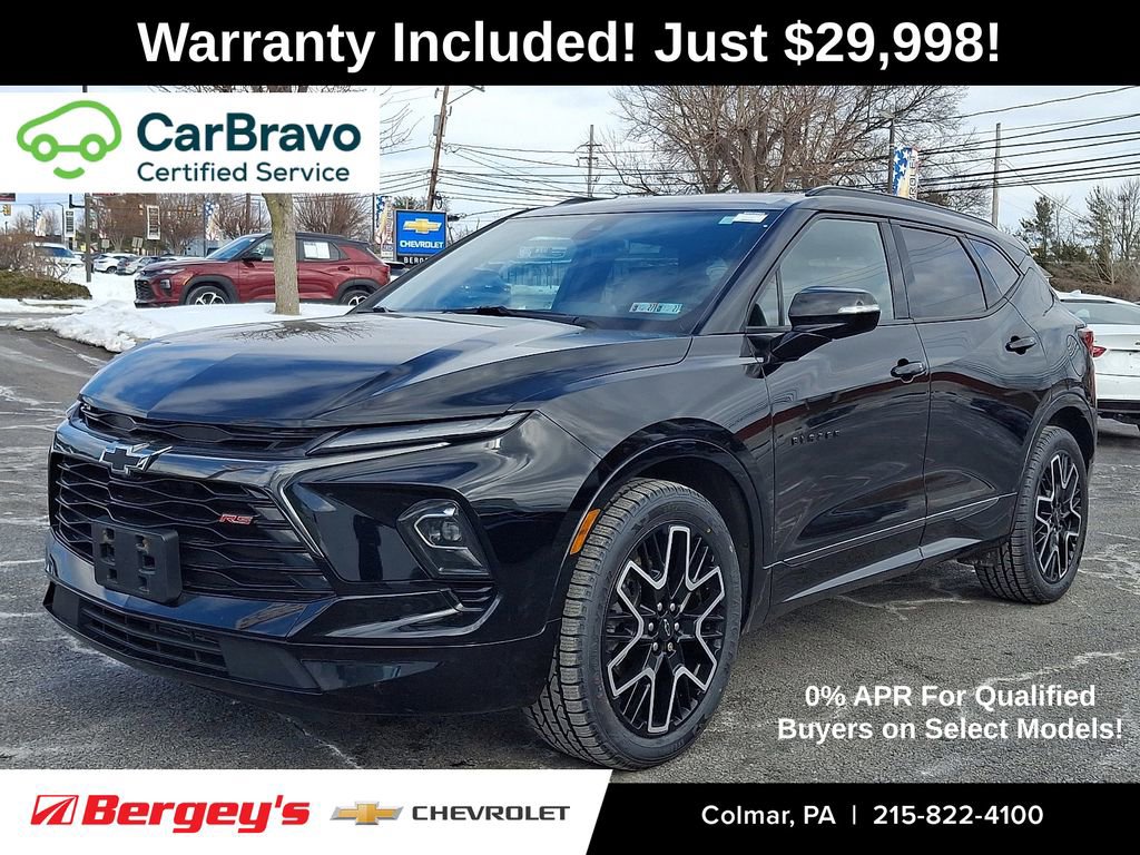 Certified 2023 Chevrolet Blazer RS w/ Enhanced Convenience Package image 1