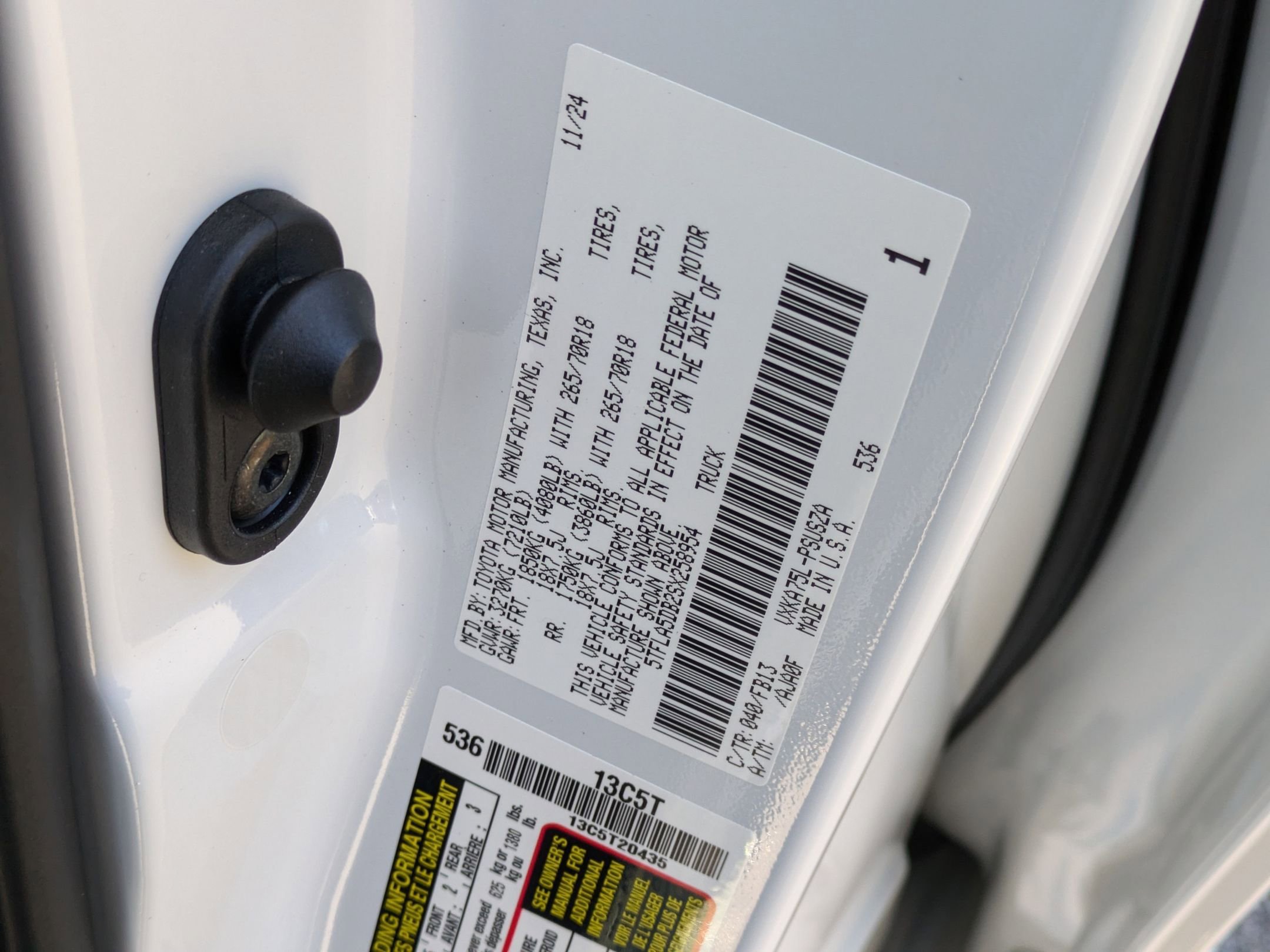 New 2025 Toyota Tundra SR5 image 35