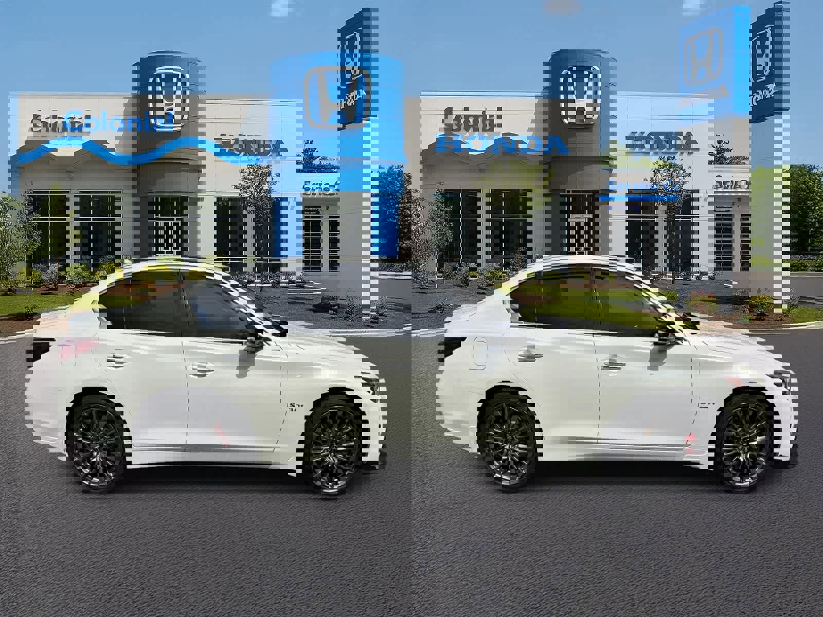 Used 2020 INFINITI Q50 Red Sport 400 image 8