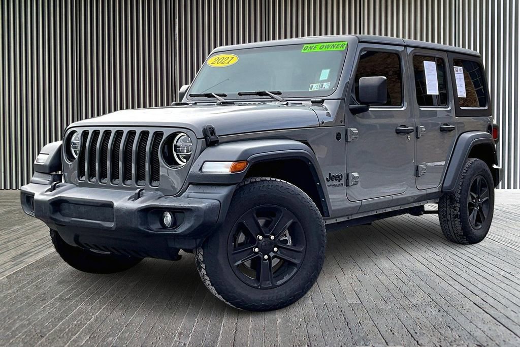 Used 2021 Jeep Wrangler Unlimited Sport AWD/4WD image 2