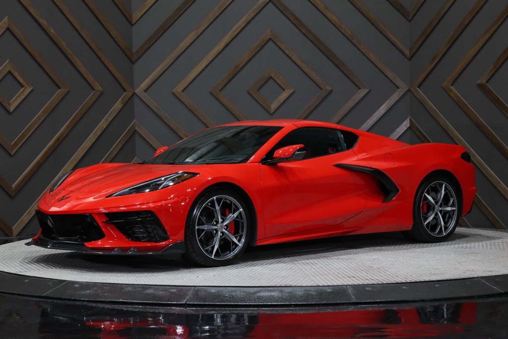 Used 2021 Chevrolet Corvette Stingray Premium Cpe w/ Engine Appearance Package image 4