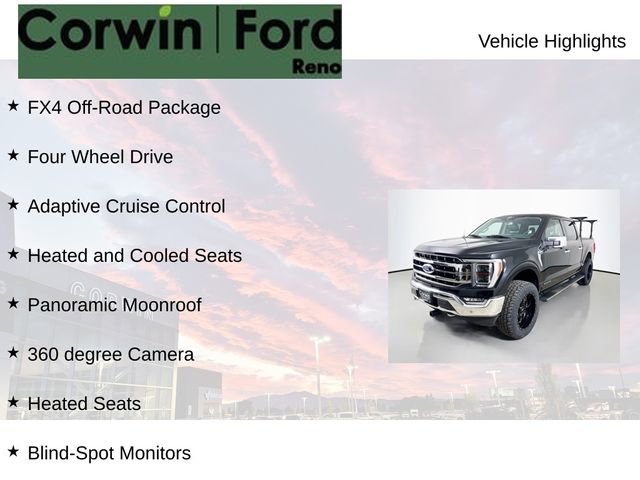 Used 2021 Ford F150 Lariat w/ Equipment Group 502A High AWD/4WD image 7