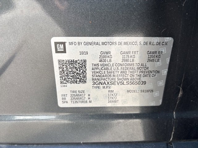 Used 2020 Chevrolet Equinox LS w/ LS Convenience Package image 20