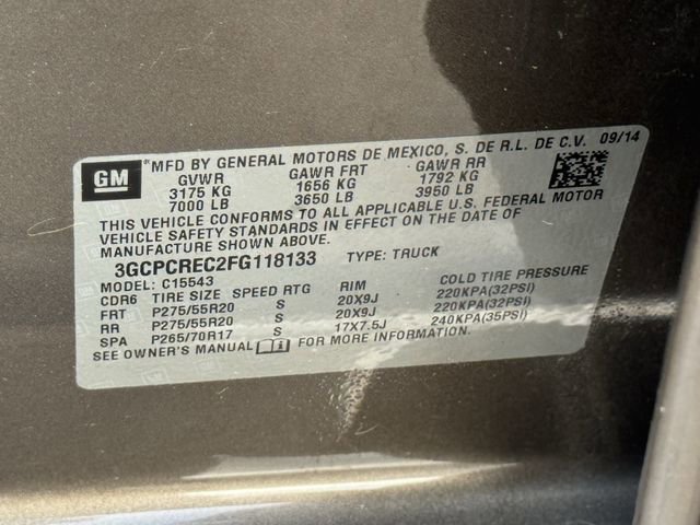 Used 2015 Chevrolet Silverado 1500 LT w/ Texas Edition, 1LT Trim RWD image 30
