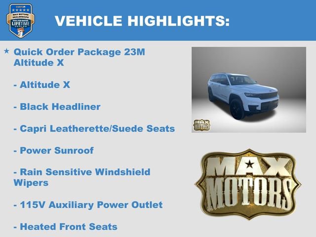 New 2025 Jeep Grand Cherokee L Altitude image 5