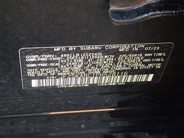 Certified 2023 Subaru Forester Touring AWD/4WD image 30