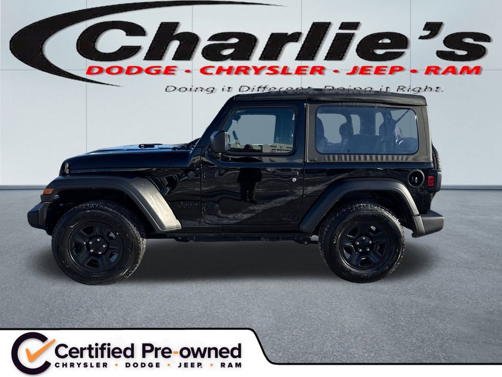 Certified 2022 Jeep Wrangler Sport