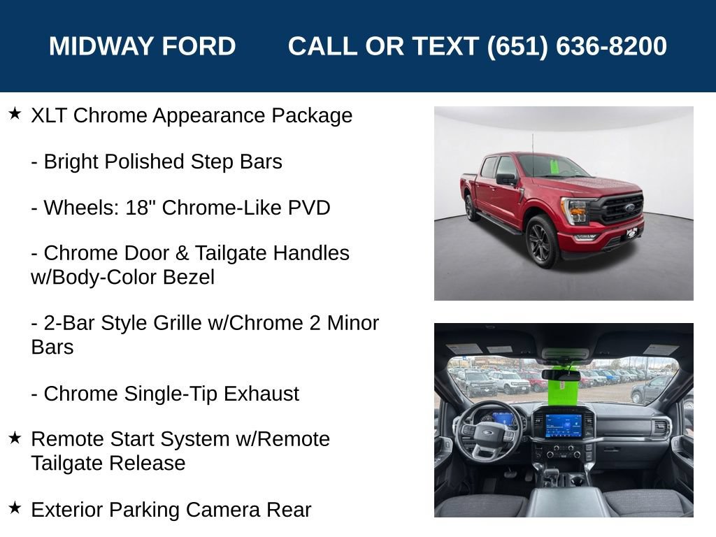 Used 2022 Ford F150 XLT w/ Equipment Group 302A High AWD/4WD image 31