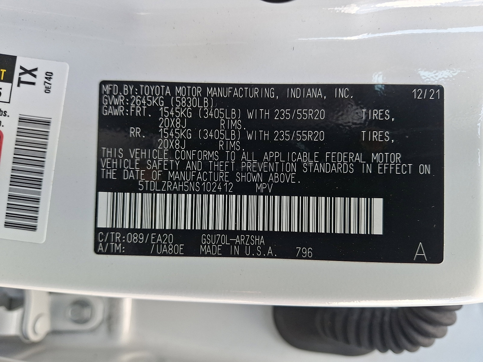 Used 2022 Toyota Highlander XSE FWD image 28